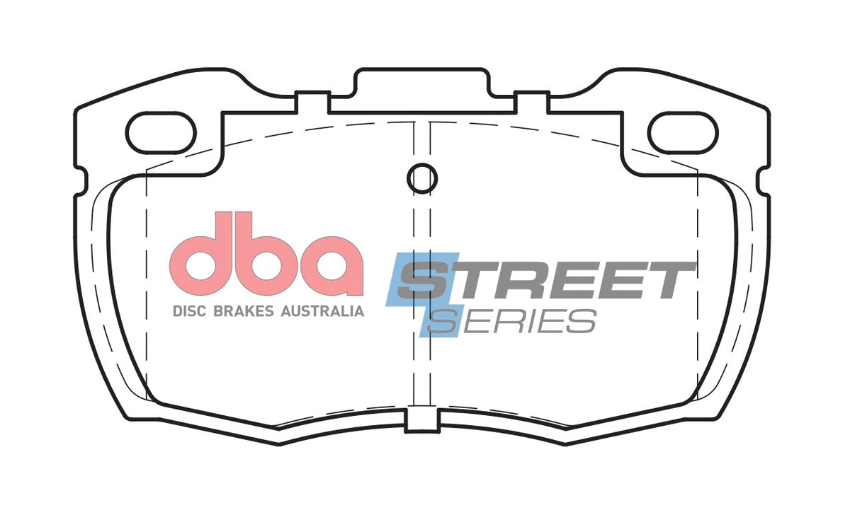 DBA DB1305SS - Brake Pads Street Series Semi-metallic | Front Axle