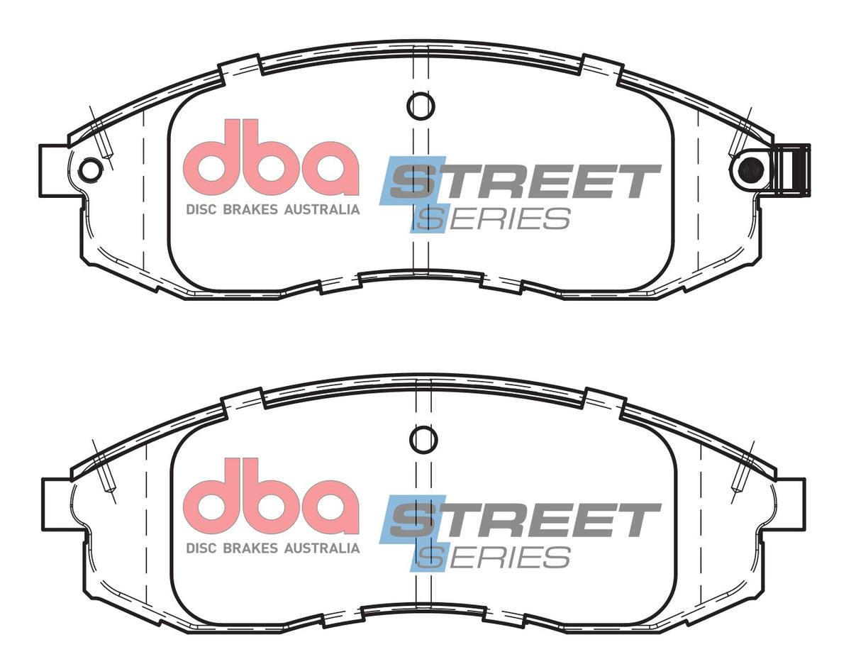 DBA DB1308SS - Brake Pads Street Series Ceramic | Front Axle