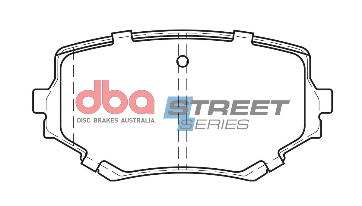 DBA DB1312SS - Brake Pads Street Series Ceramic | Front Axle