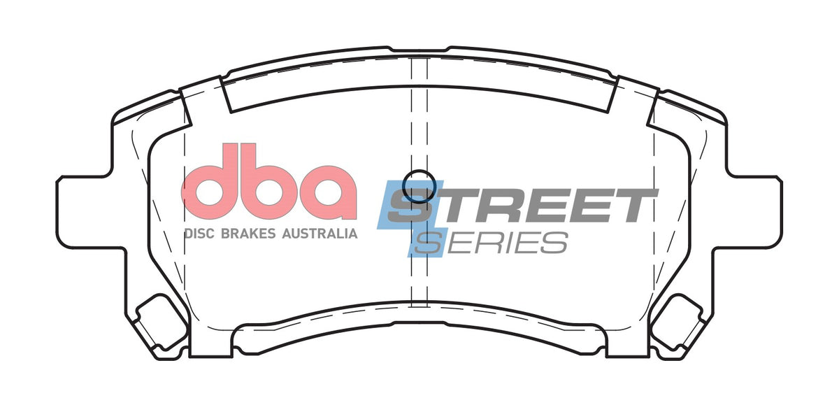 DBA DB1342SS - Brake Pads Street Series Ceramic | Front Axle