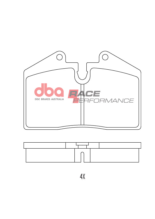 DBA DB1356RP - Brake Pads Race Performance