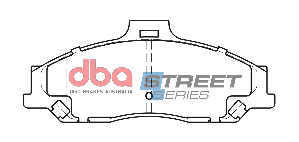 DBA DB1366SS - Brake Pads Street Series Ceramic | Front Axle