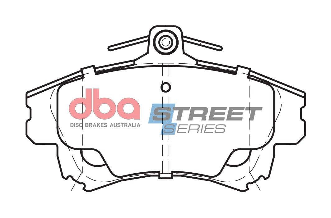 DBA DB1381SS - Brake Pads Street Series Ceramic | Front Axle