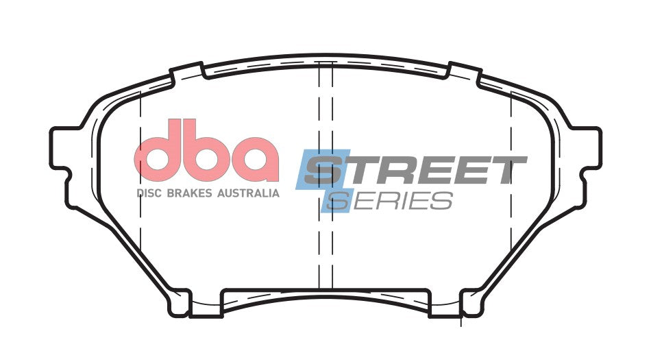 DBA DB1386SS - Brake Pads Street Series Ceramic | Front Axle