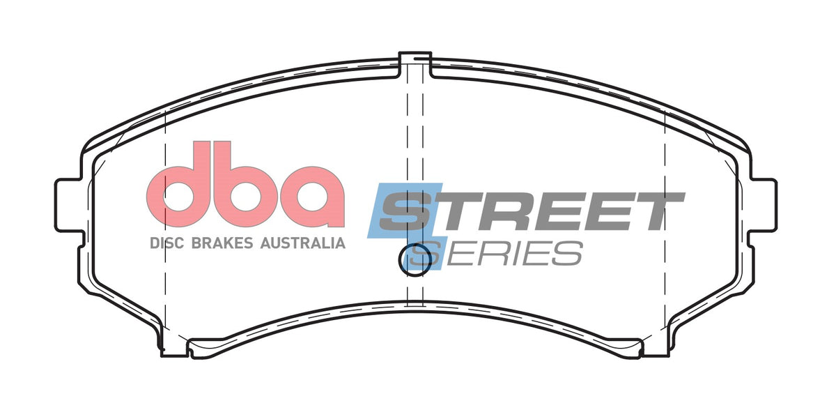 DBA DB1388SS - Brake Pads Street Series Ceramic | Front Axle
