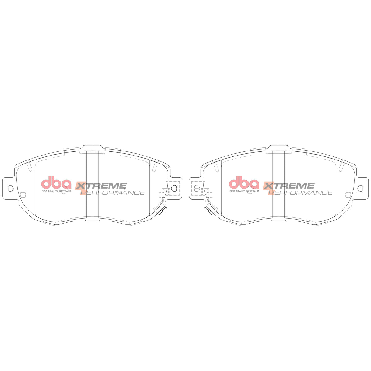 DBA DB1395XP - Brake Pads Xtreme Performance | Front Axle
