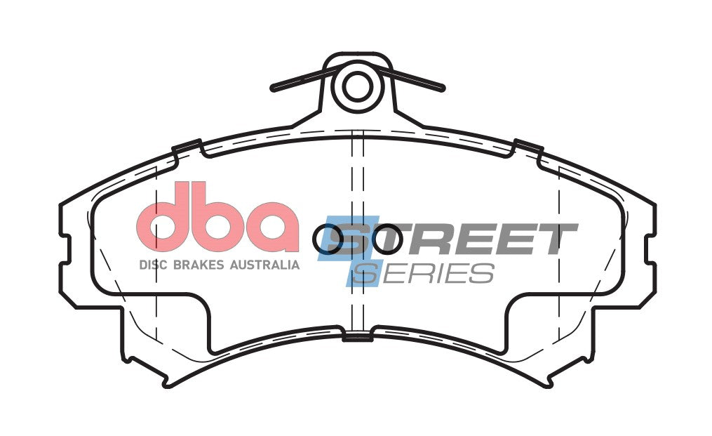 DBA DB1402SS - Brake Pads Street Series Ceramic | Front Axle