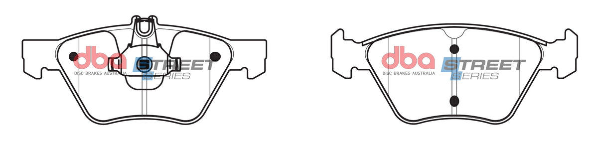 DBA DB1403SS - Brake Pads Street Series Ceramic | Front Axle