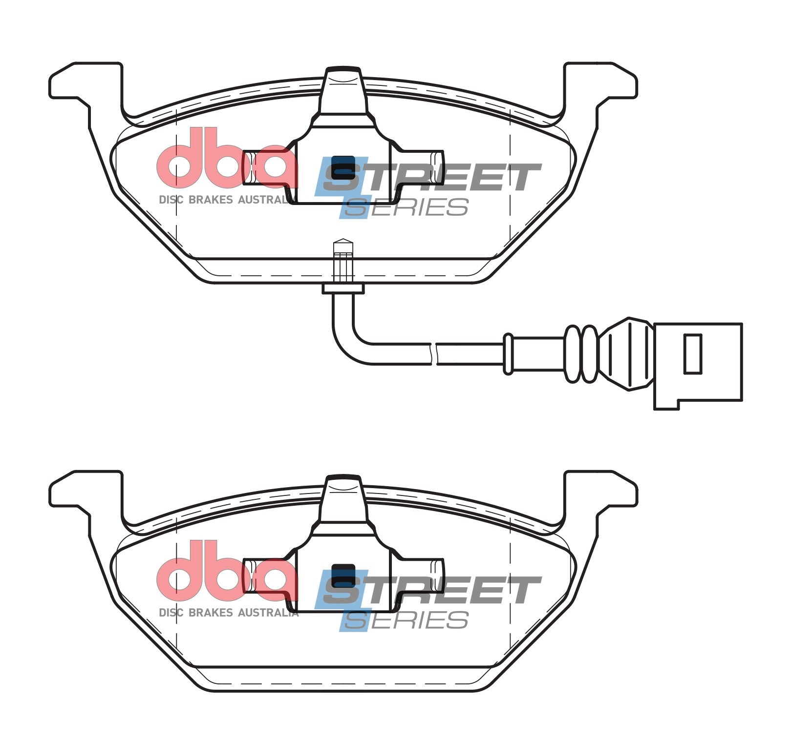 DBA DB1405SS - Brake Pads Street Series Ceramic | Front Axle