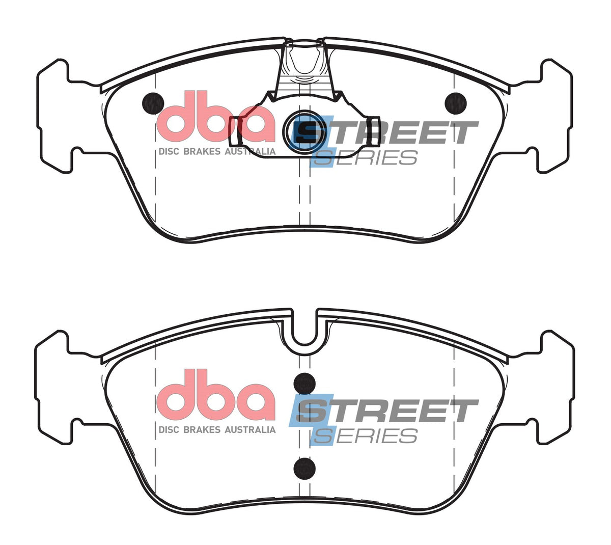 DBA DB1414SS - Brake Pads Street Series Ceramic | Front Axle