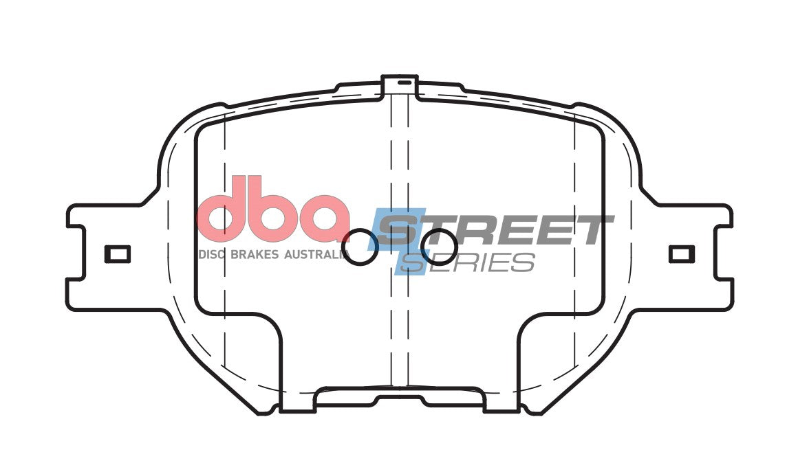 DBA DB1431SS - Brake Pads Street Series Ceramic | Front Axle