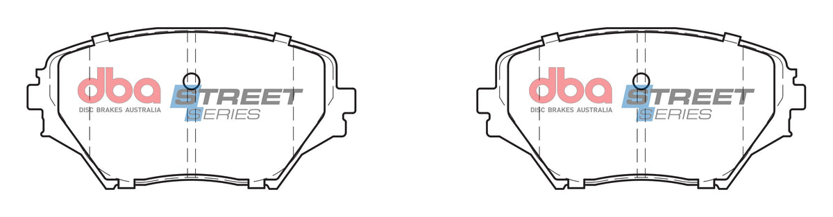 DBA DB1432SS - Brake Pads Street Series Ceramic | Front Axle
