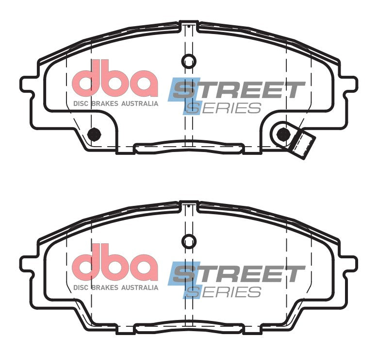 DBA DB1452SS - Brake Pads Street Series Ceramic | Front Axle