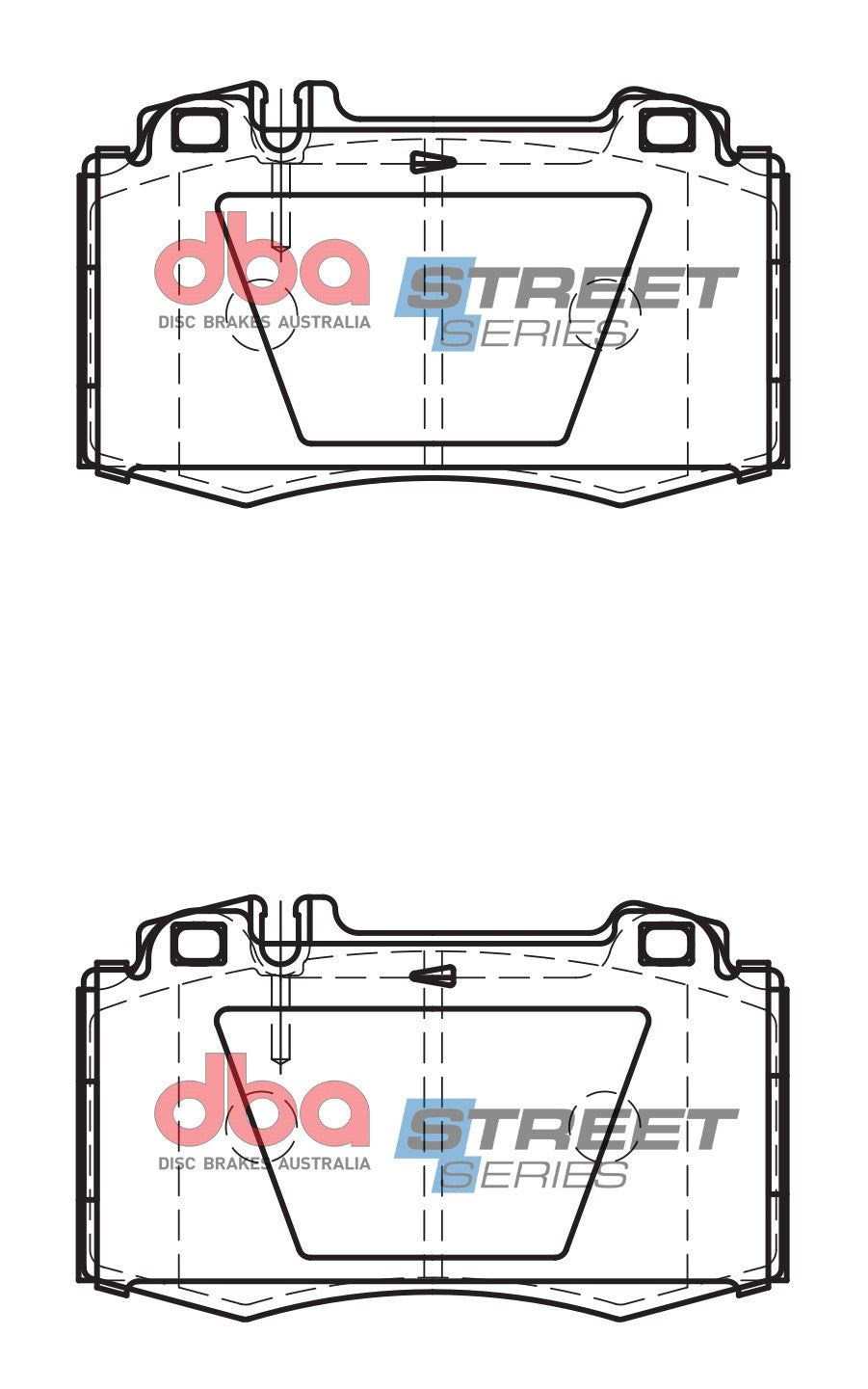 DBA DB1453SS - Brake Pads Street Series Ceramic | Front Axle