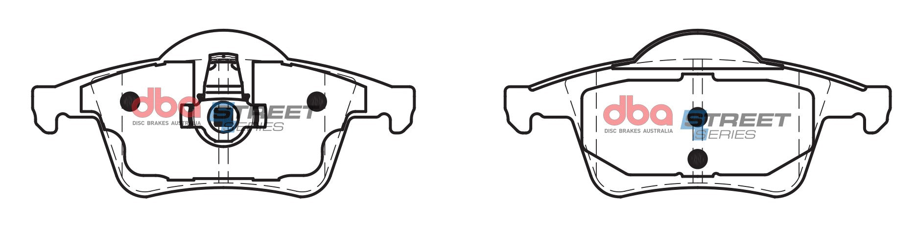 DBA DB1456SS - Brake Pads Street Series Ceramic | Rear Axle