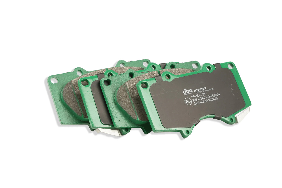 DBA DBA2216X-1482SP - Brake Kit - Street Series X-GOLD & Street Performance Brake Pads (2x DBA2216X + DB1482SP)