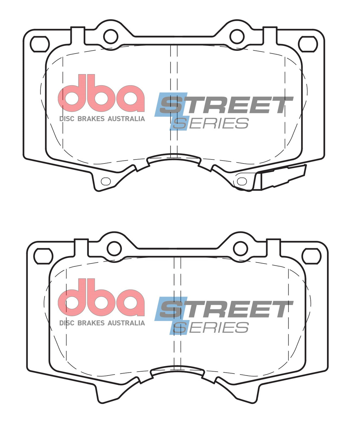 DBA DB1482SS - Brake Pads Street Series Ceramic | Front Axle