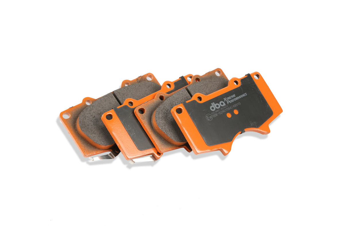 DBA DBA42216S-1482XP - Brake Kit - 4000 Series T3 Slotted & Xtreme Performance Brake Pads (2x DBA42216S + DB1482XP)