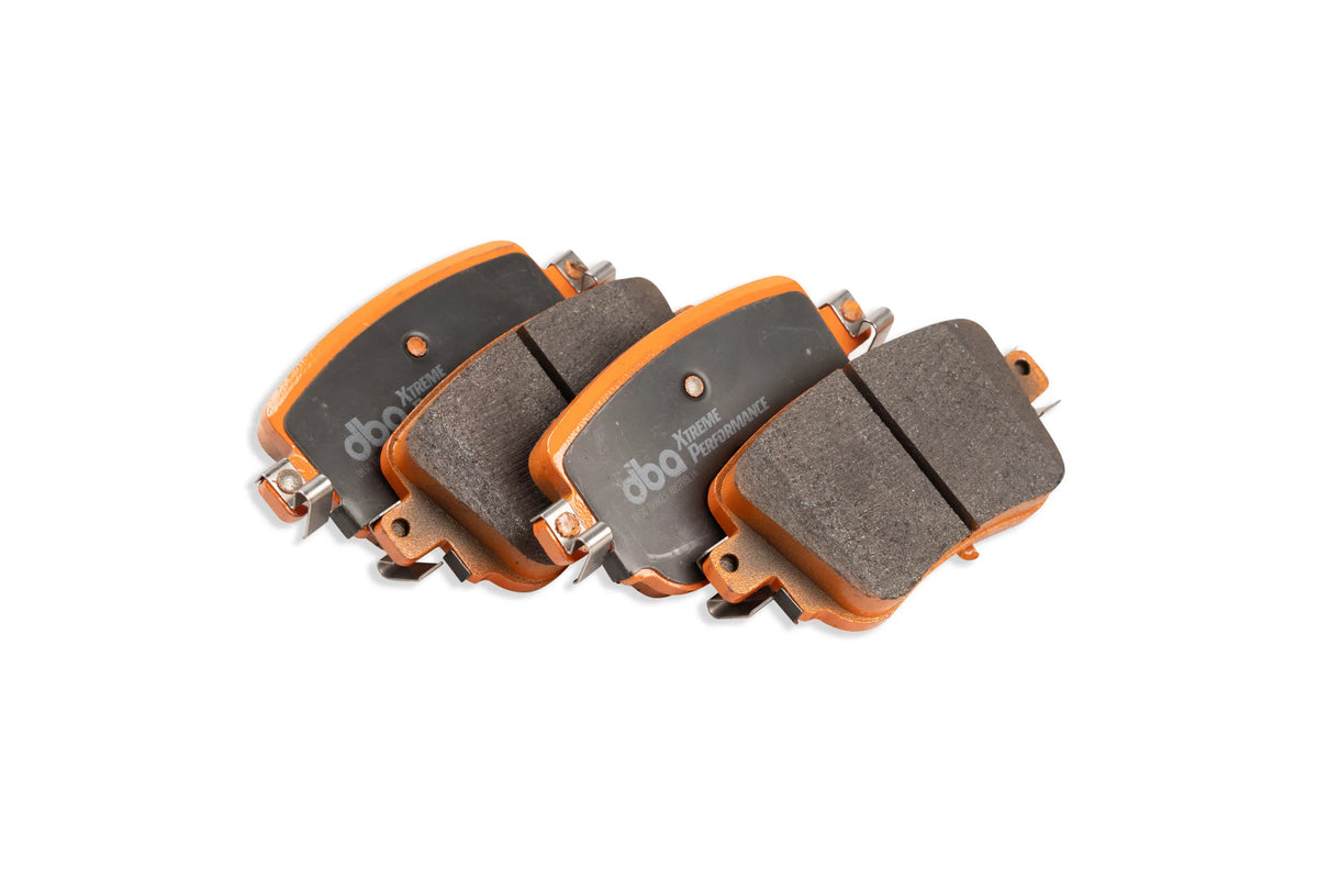 DBA DBA42814S-15009XP - Brake Kit - 4000 Series T3 Slotted & Xtreme Performance Brake Pads (2x DBA42814S + DB15009XP)