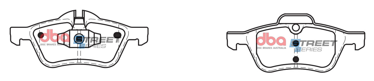 DBA DB1500SS - Brake Pads Street Series Ceramic | Front Axle