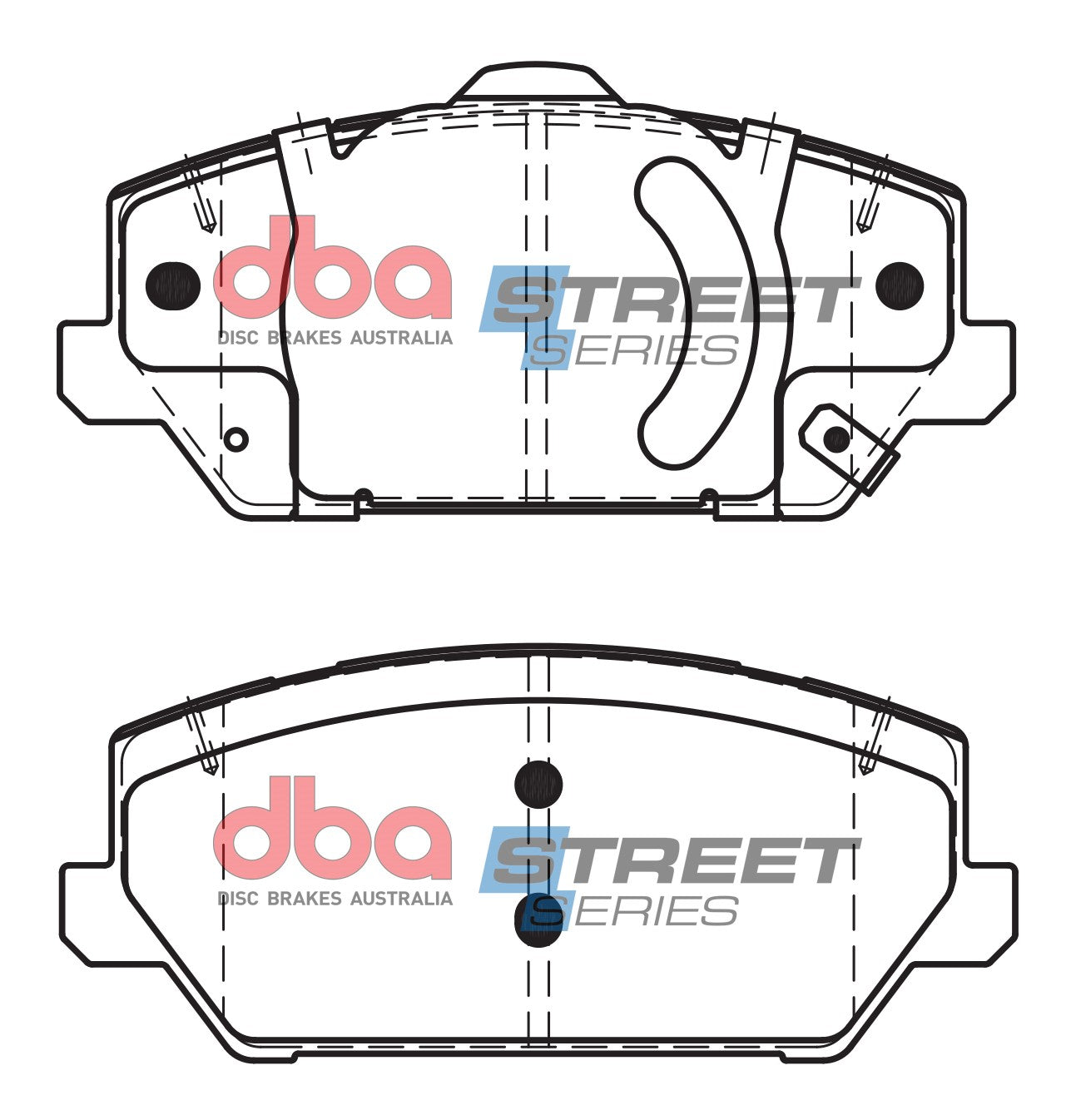 DBA DB15012SS - Brake Pads Street Series Ceramic | Front Axle