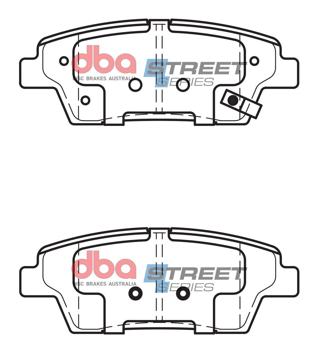 DBA DB15022SS - Brake Pads Street Series Ceramic | Rear Axle