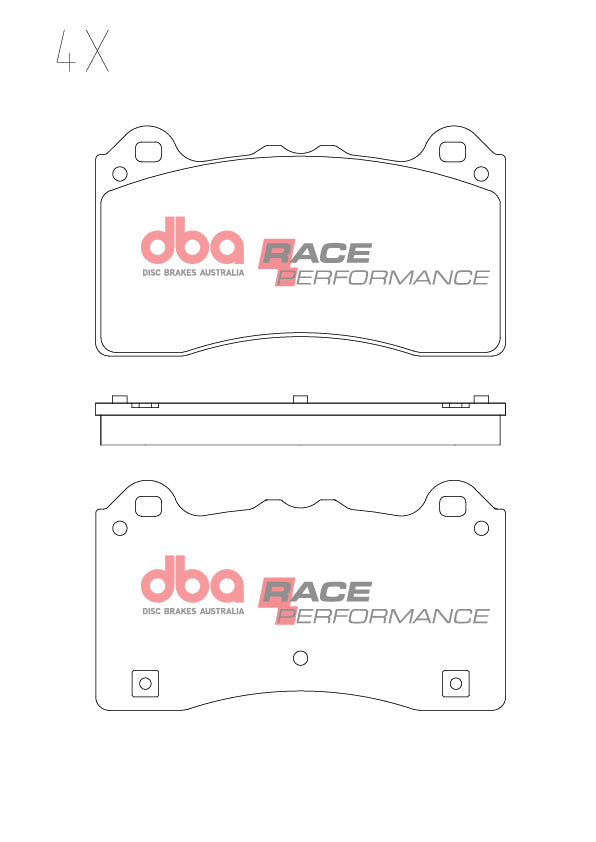 DBA DB15025RP - Brake Pads Race Performance