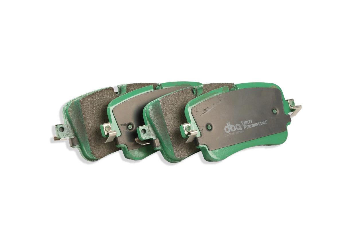 DBA DBA3007S-15031SP - Brake Kit - Street Series T2 Slotted & Street Performance Brake Pads (2x DBA3007S + DB15031SP)