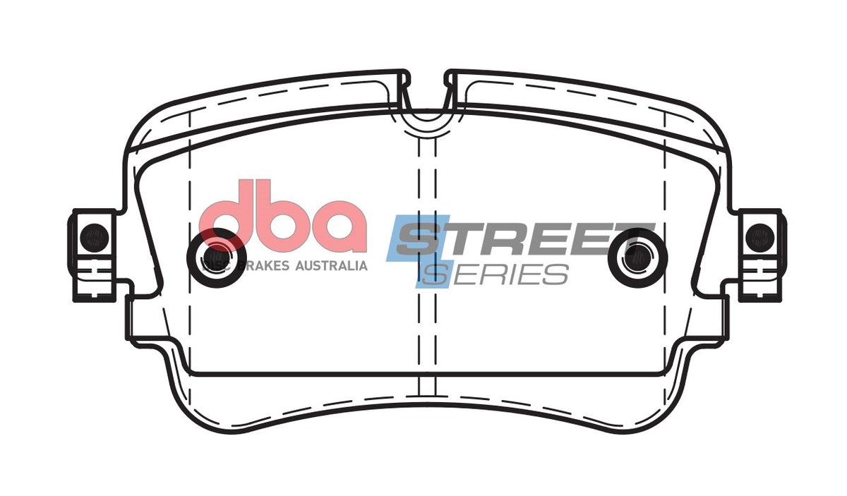 DBA DB15031SS - Brake Pads Street Series Ceramic | Rear Axle