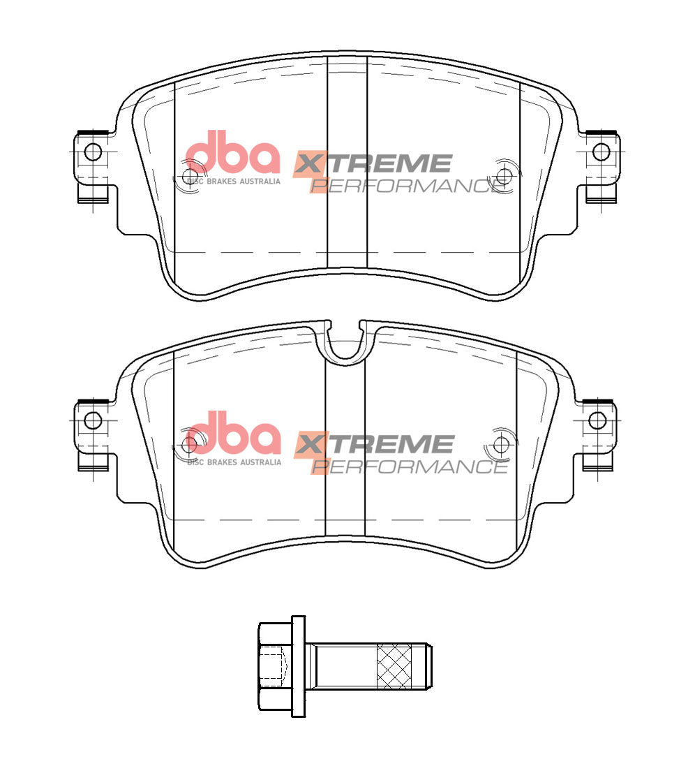 DBA DB15032XP - Brake Pads Xtreme Performance | Rear Axle