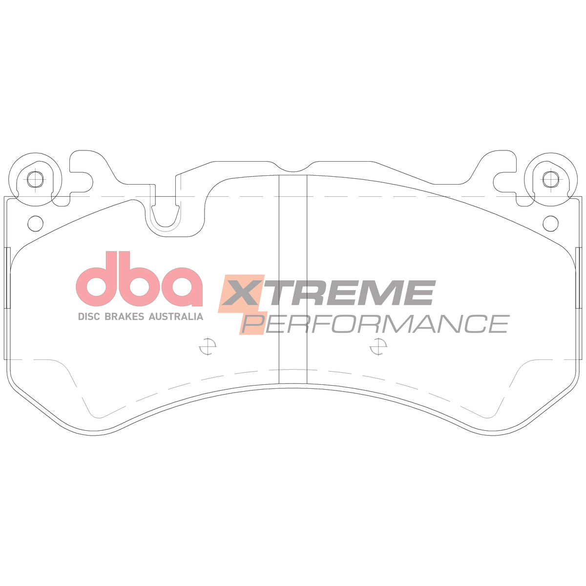 DBA DB15033XP - Brake Pads Xtreme Performance ECE R90 certified | Front Axle