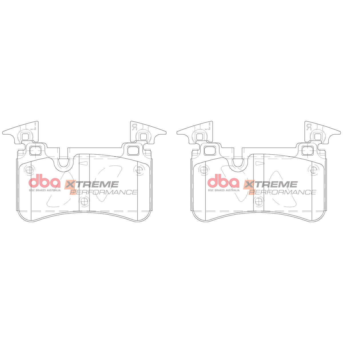 DBA DB15037XP - Brake Pads Xtreme Performance ECE R90 certified | Rear Axle