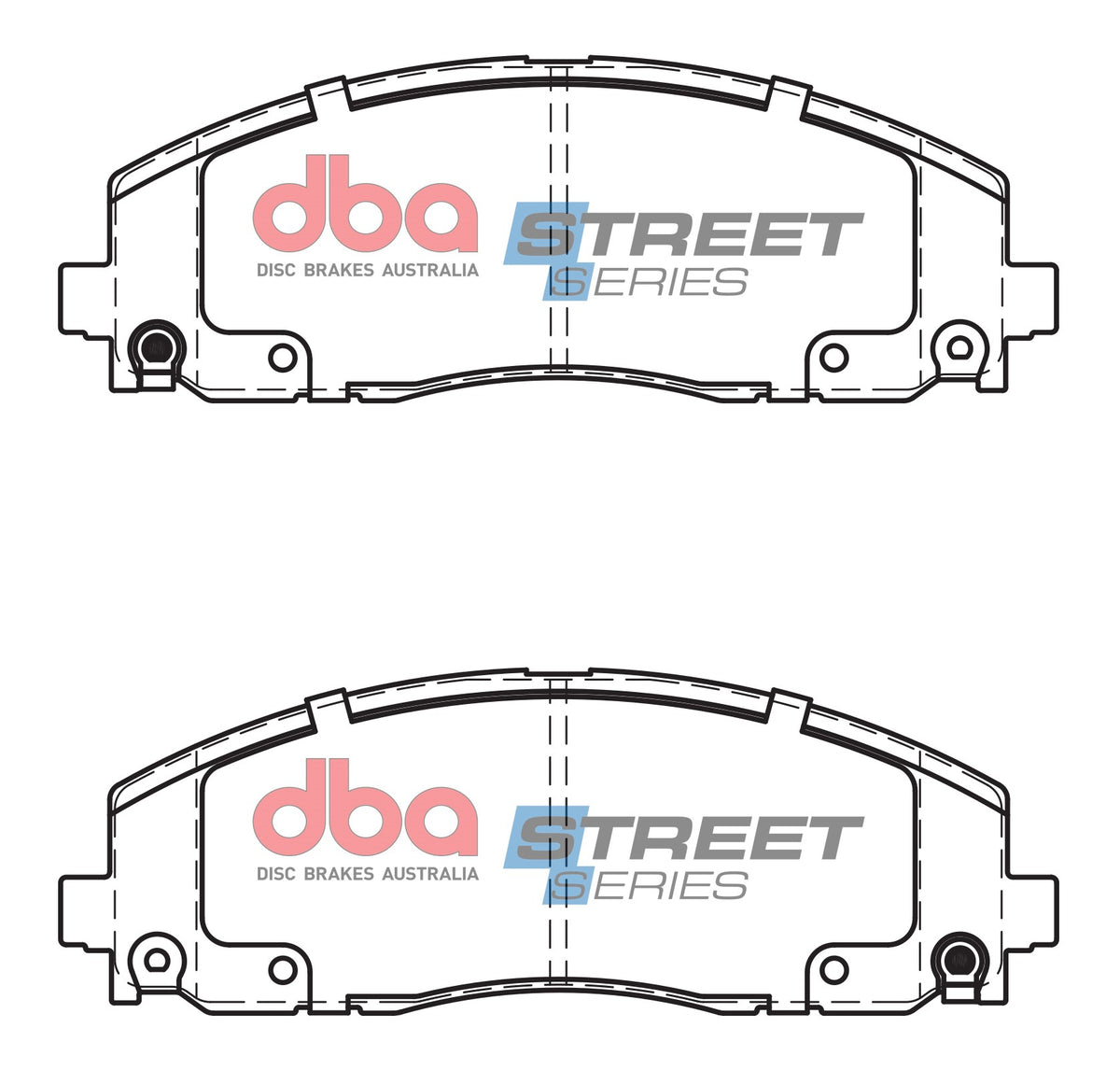 DBA DB15038SS - Brake Pads Street Series Ceramic | Front Axle