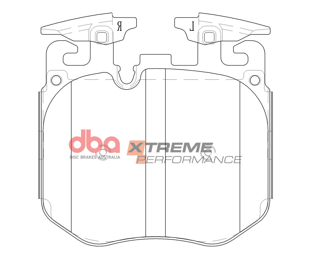 DBA DB15108XP - Brake Pads Xtreme Performance | Front Axle