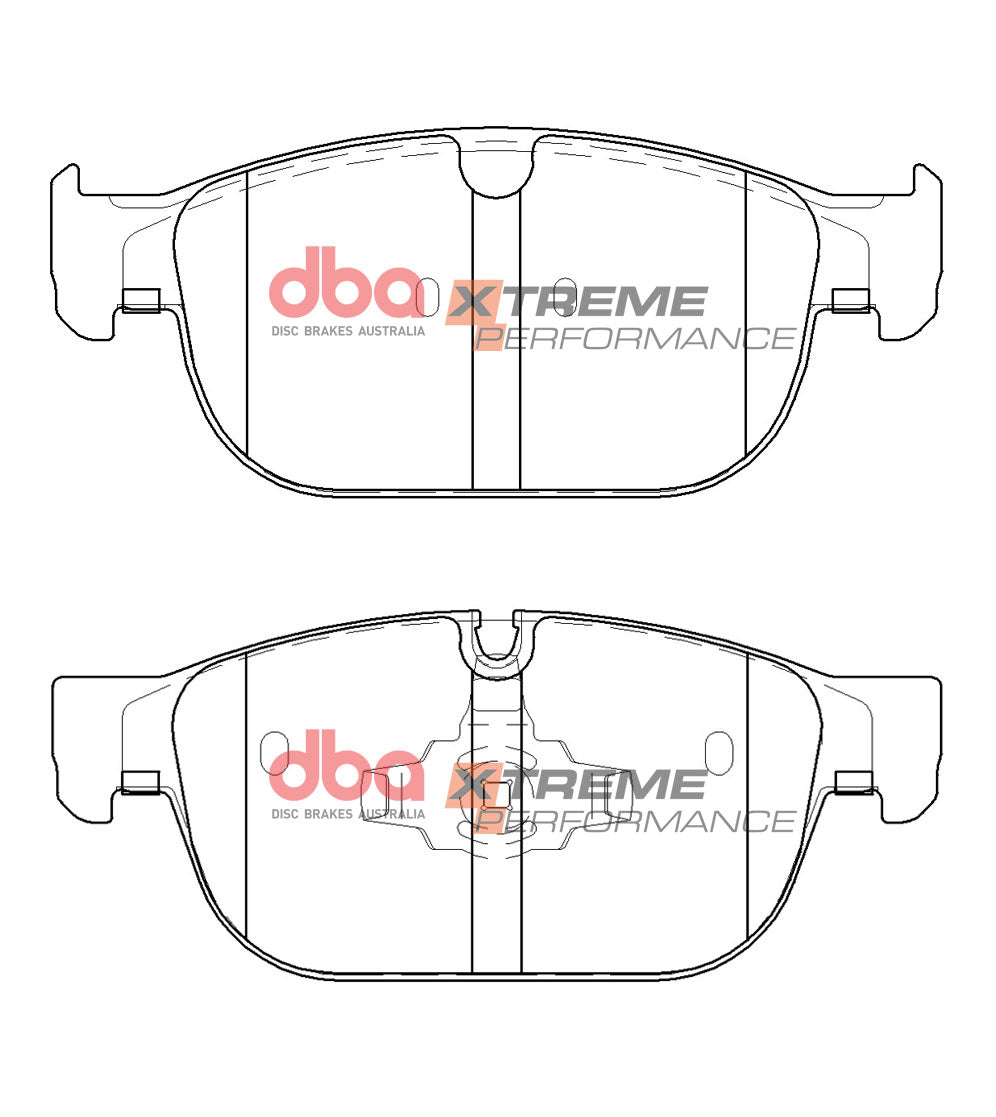 DBA DB15116XP - Brake Pads Xtreme Performance | Front Axle