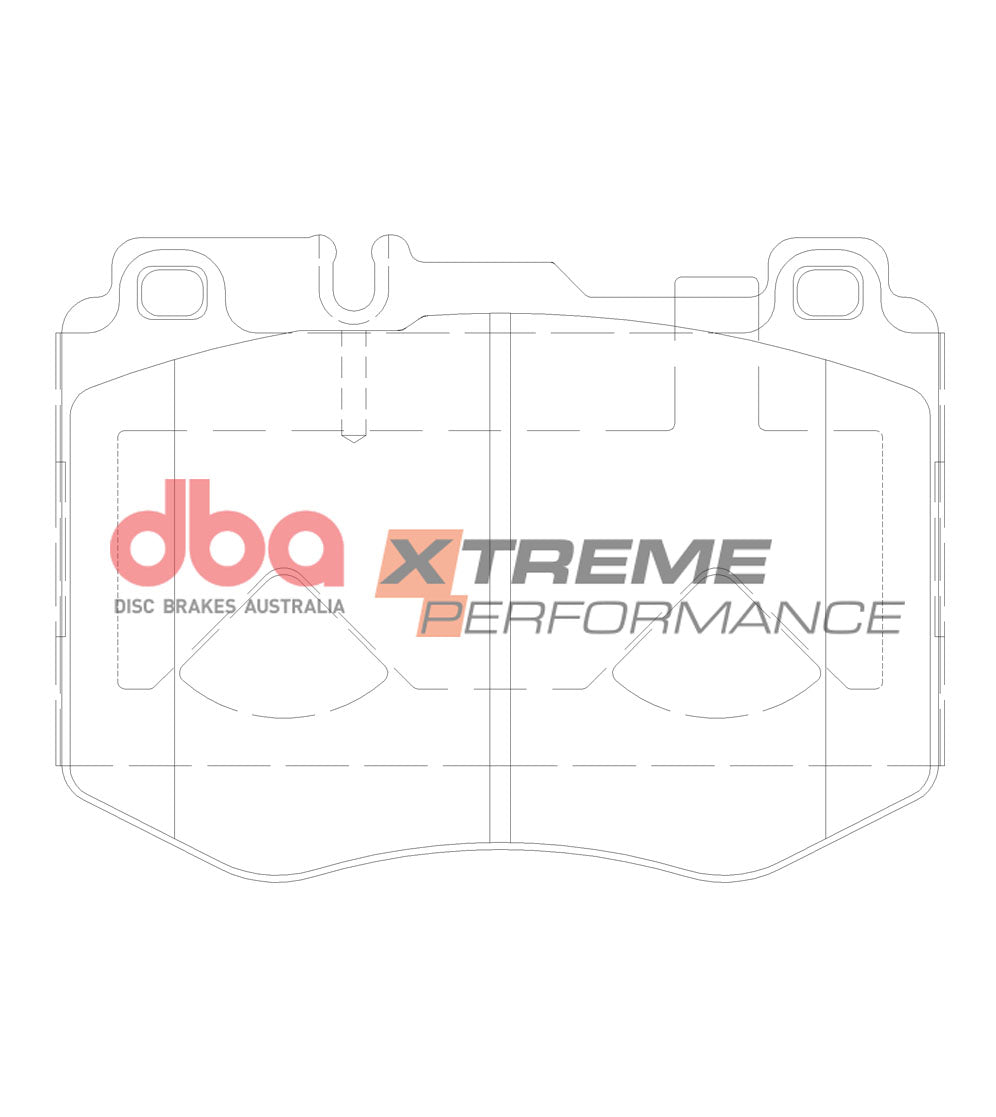 DBA DB15182XP - Brake Pads Xtreme Performance | Front Axle