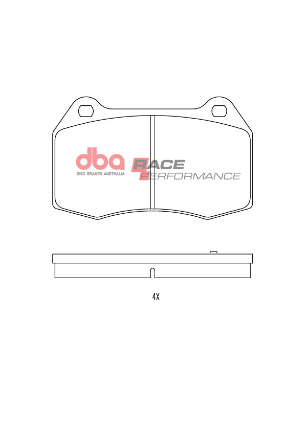 DBA DB1520RP - Brake Pads Race Performance