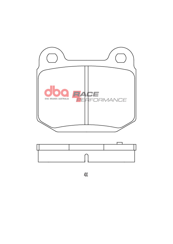 DBA DB1521RP - Brake Pads Race Performance