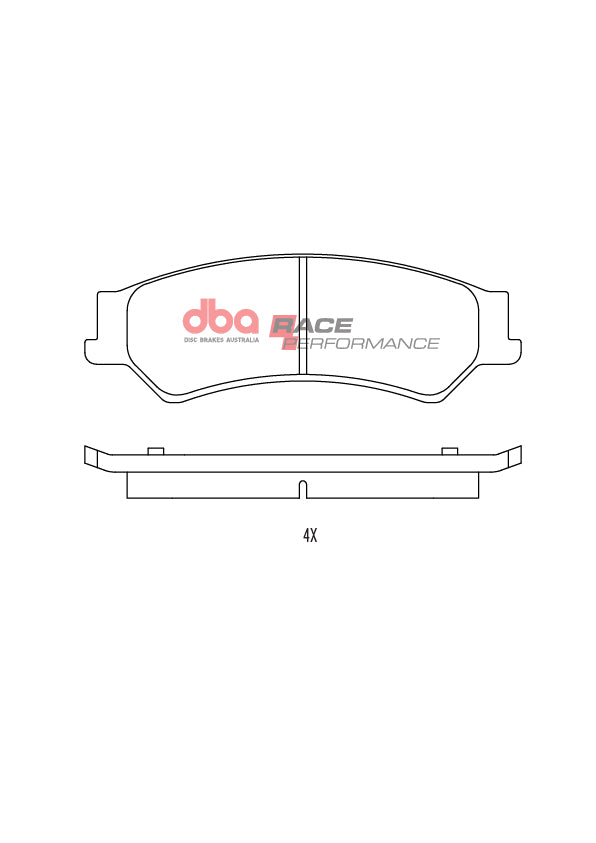 DBA DB1675RP - Brake Pads Race Performance