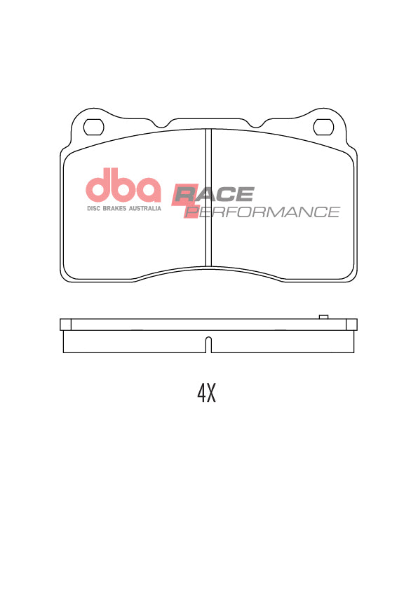 DBA DB1678RP - Brake Pads Race Performance