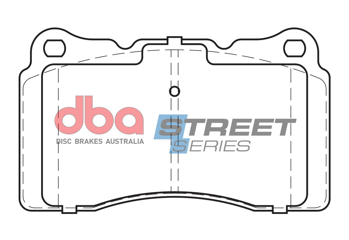 DBA DB1695SS - Brake Pads Street Series Ceramic | Front Axle