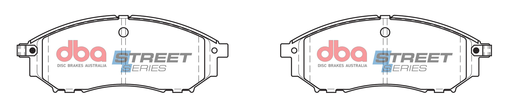 DBA DB1696SS - Brake Pads Street Series Ceramic | Front Axle