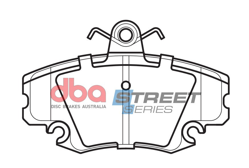 DBA DB1711SS - Brake Pads Street Series Ceramic | Front Axle