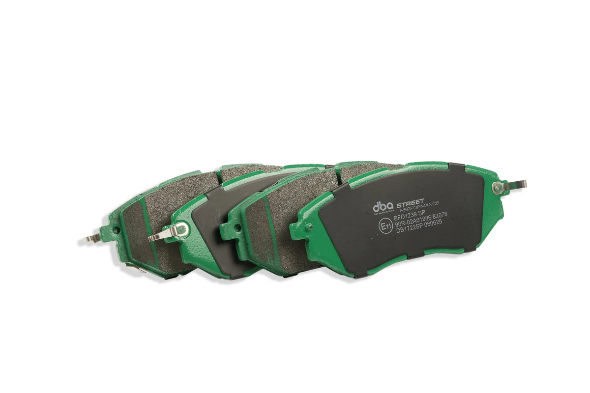 DBA DBA2650S-10-1722SP - Brake Kit - Street Series T2 Slotted & Street Performance Brake Pads (2x DBA2650S-10 + DB1722SP)