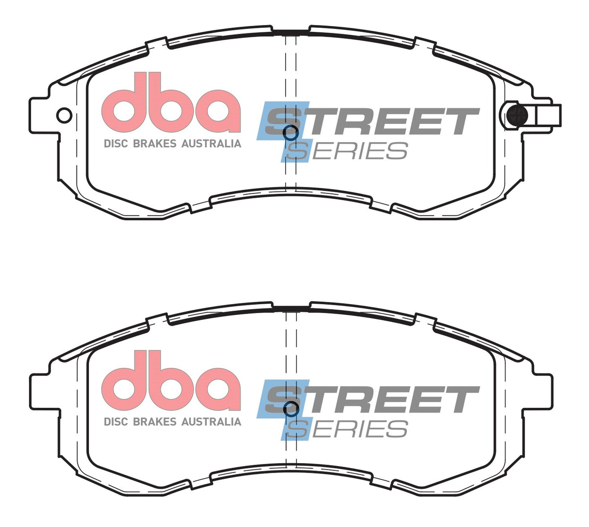 DBA DB1738SS - Brake Pads Street Series Ceramic | Front Axle