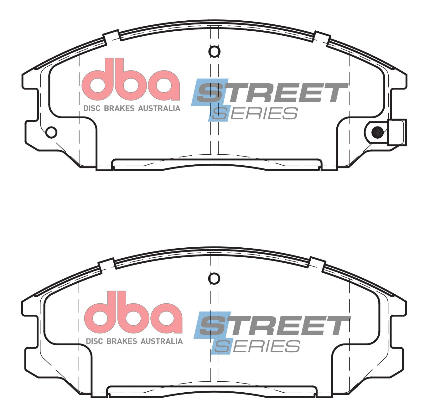 DBA DB1745SS - Brake Pads Street Series Ceramic | Front Axle
