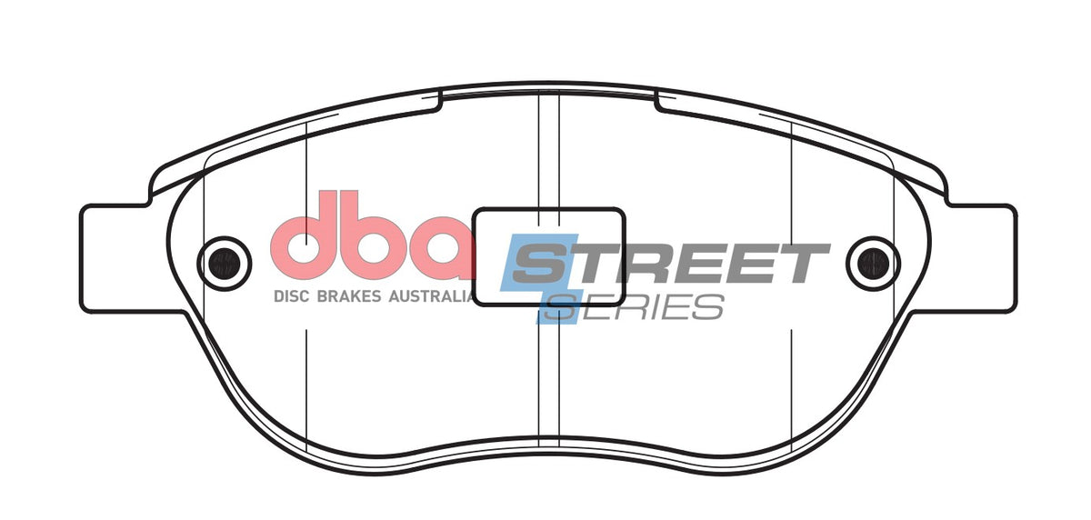 DBA DB1758SS - Brake Pads Street Series Ceramic | Front Axle