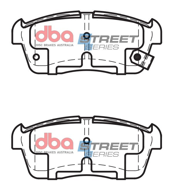 DBA DB1768SS - Brake Pads Street Series Ceramic | Front Axle