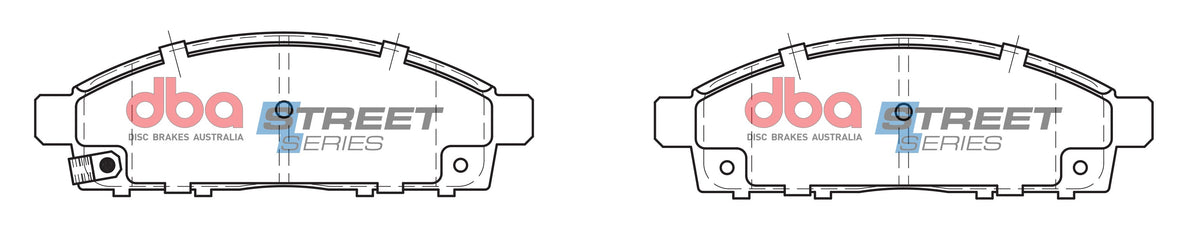 DBA DB1774SS - Brake Pads Street Series Ceramic | Front Axle