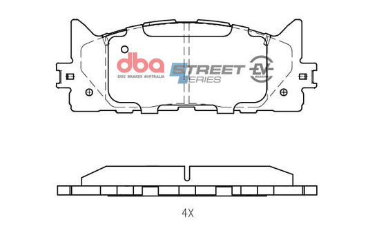 DBA DB1800SSEV - Toyota Corolla Hybrid 2010 On / Lexus ES300h Hybrid 2013 / Daihatsu Altis Hybrid 2013 On F